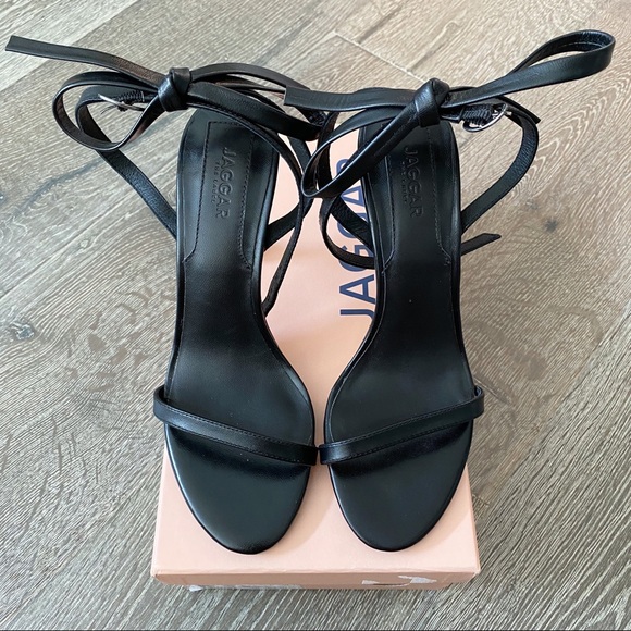 JAGGAR Shoes - BNIB JAGGAR Bow Tie Ankle Strap Sandal Heel 38/7.5